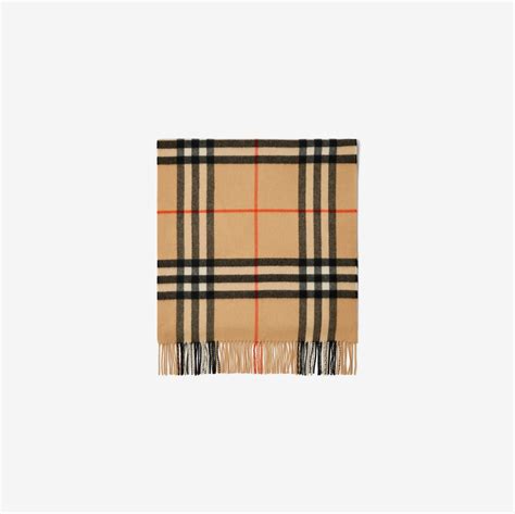 burberry skjerf herre|Burberry wide check cashmere scarf.